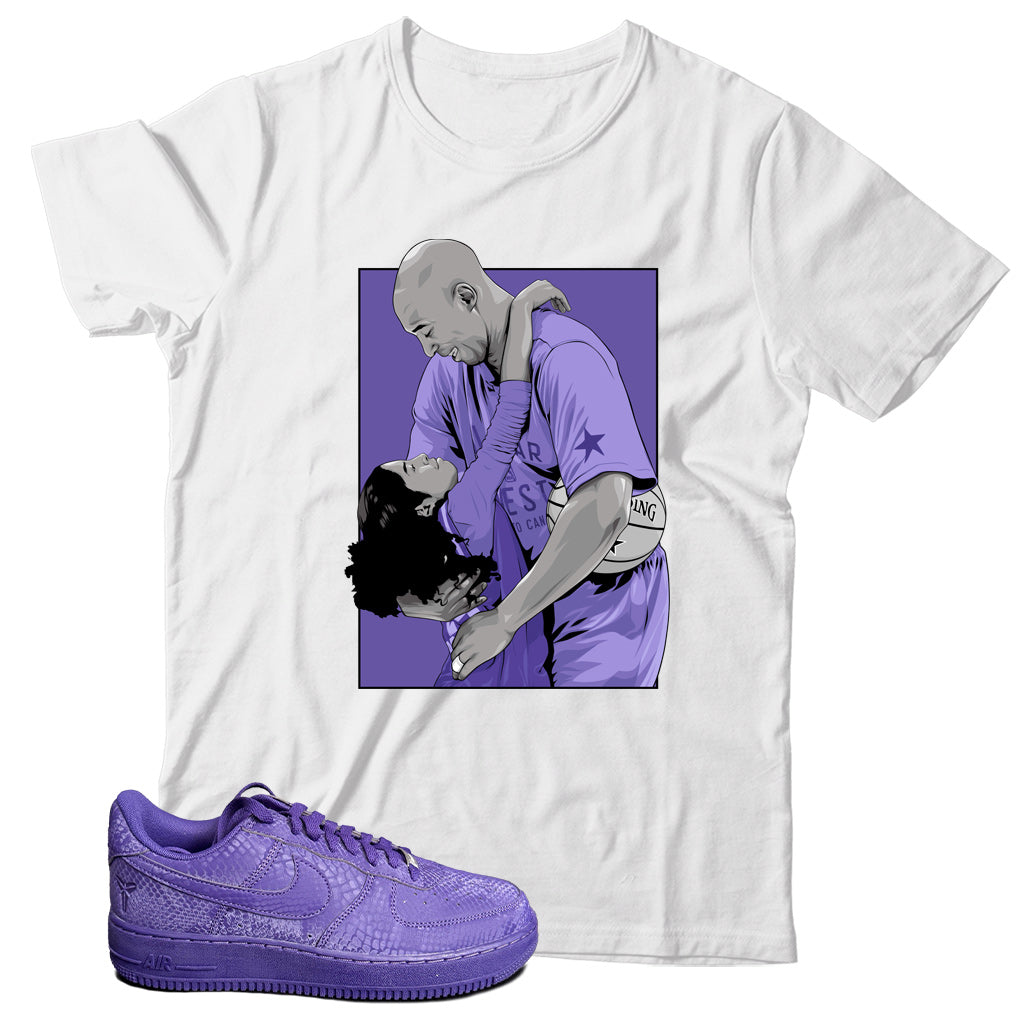 Air Force 1 Low Kobe Bryant Court Purple shirt