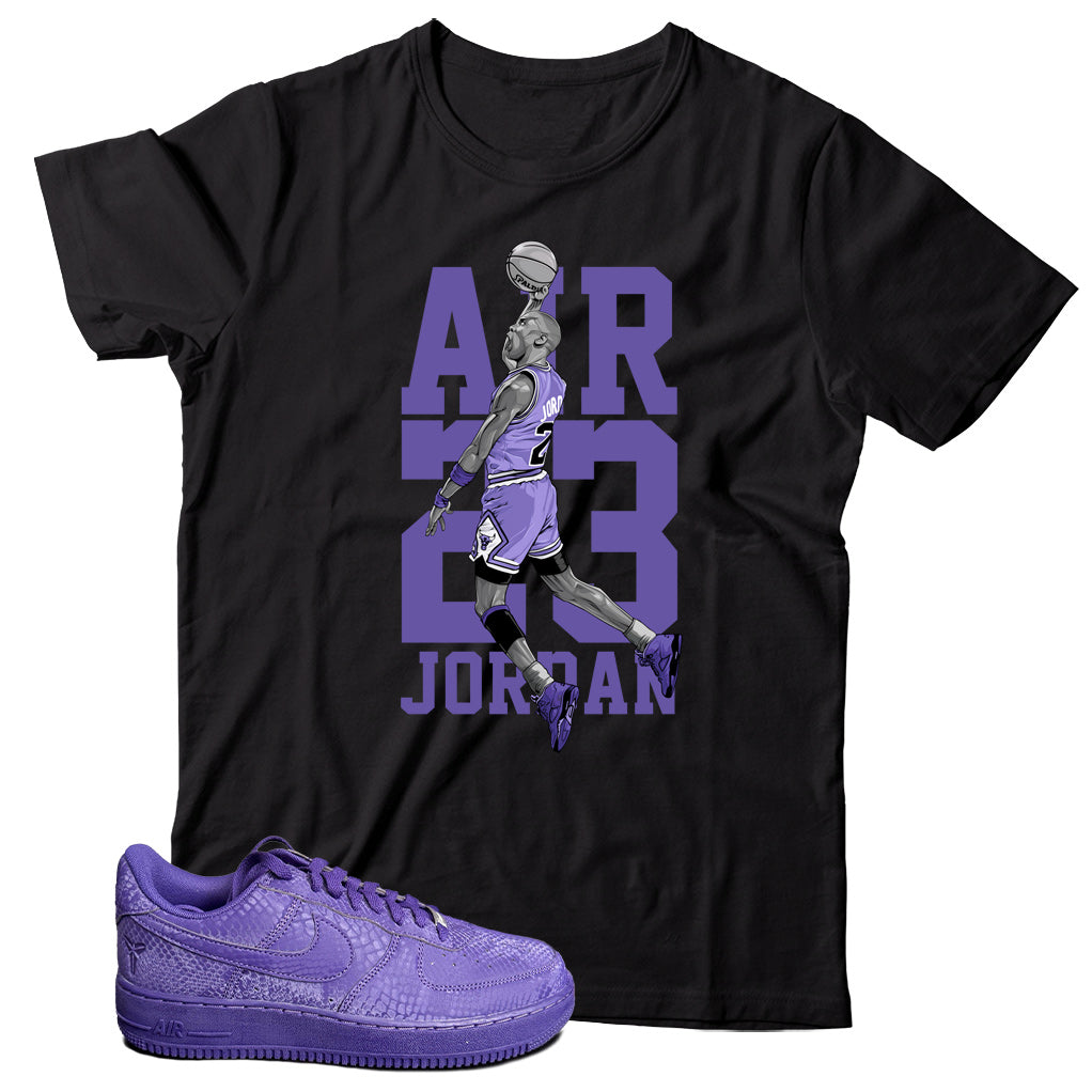 Air Force 1 Low Kobe Bryant Court Purple shirt