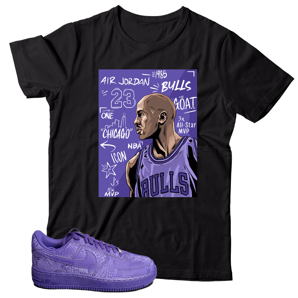 Air Force 1 Low Kobe Bryant Court Purple shirt