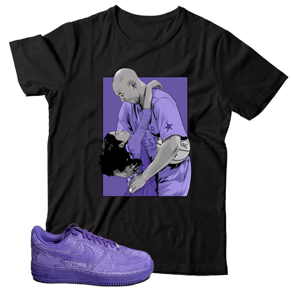Air Force 1 Low Kobe Bryant Court Purple shirt