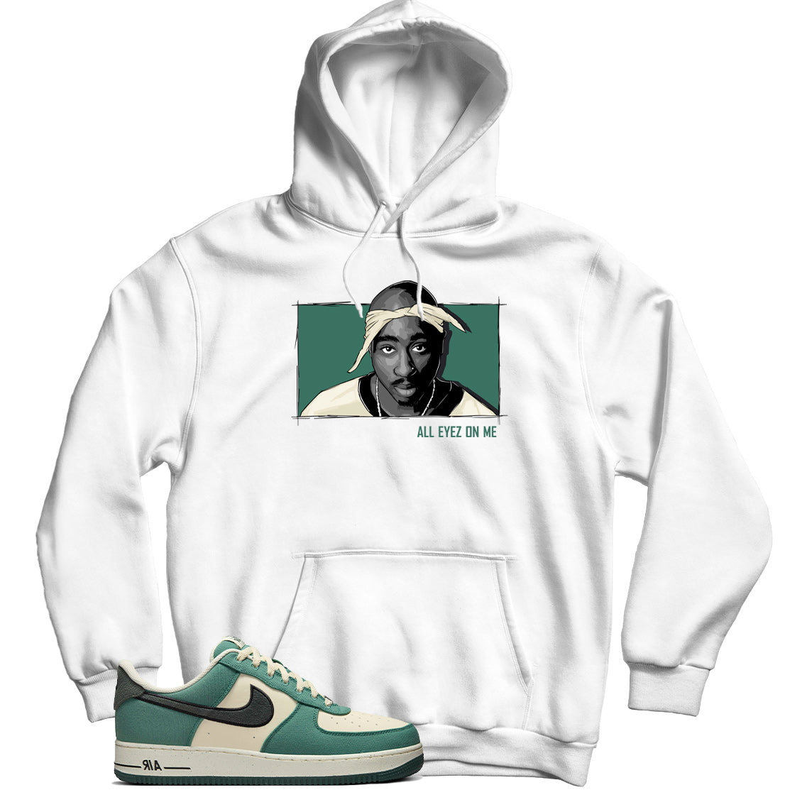 Air Force 1 Low Notebook Doodle hoodie