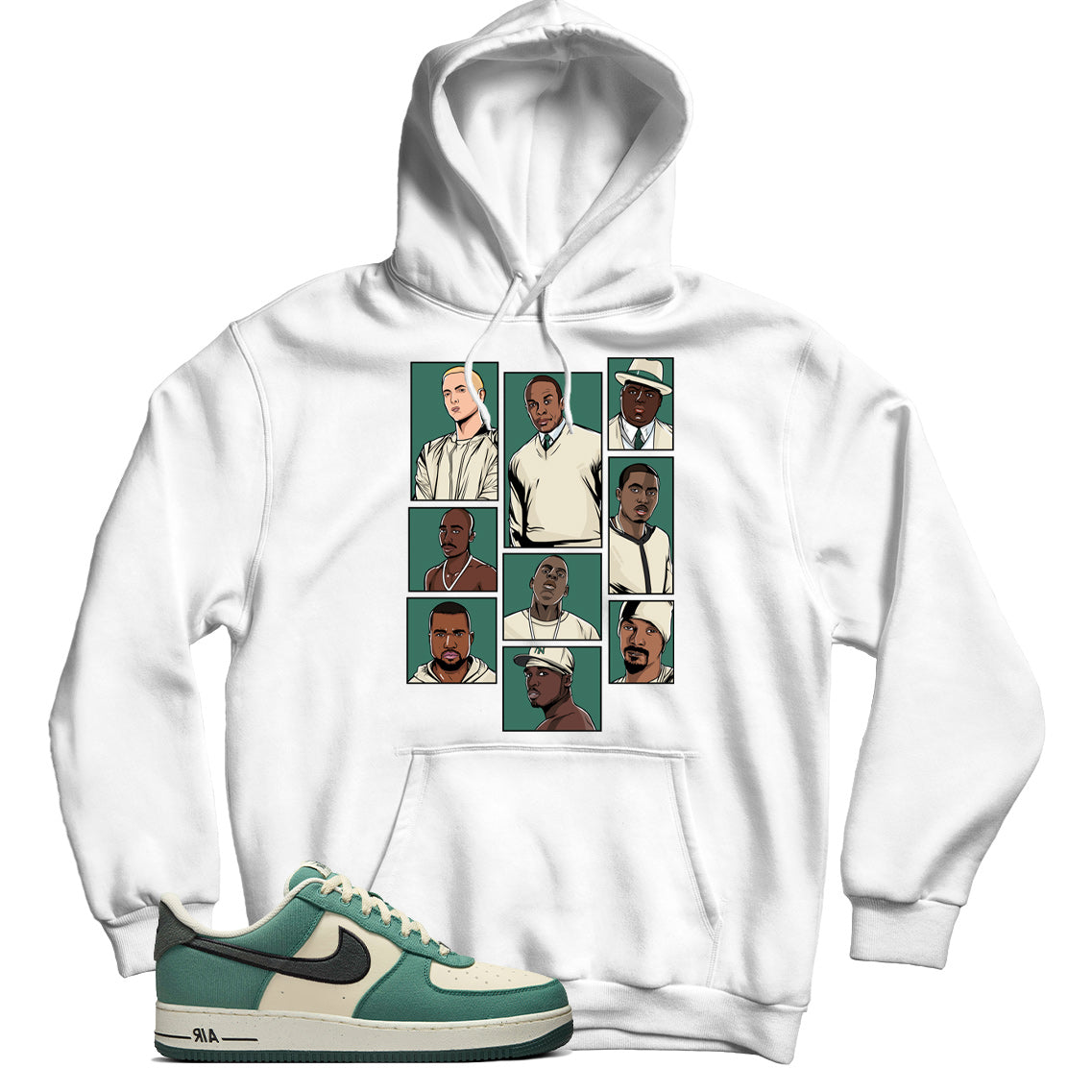 Air Force 1 Low Notebook Doodle hoodie