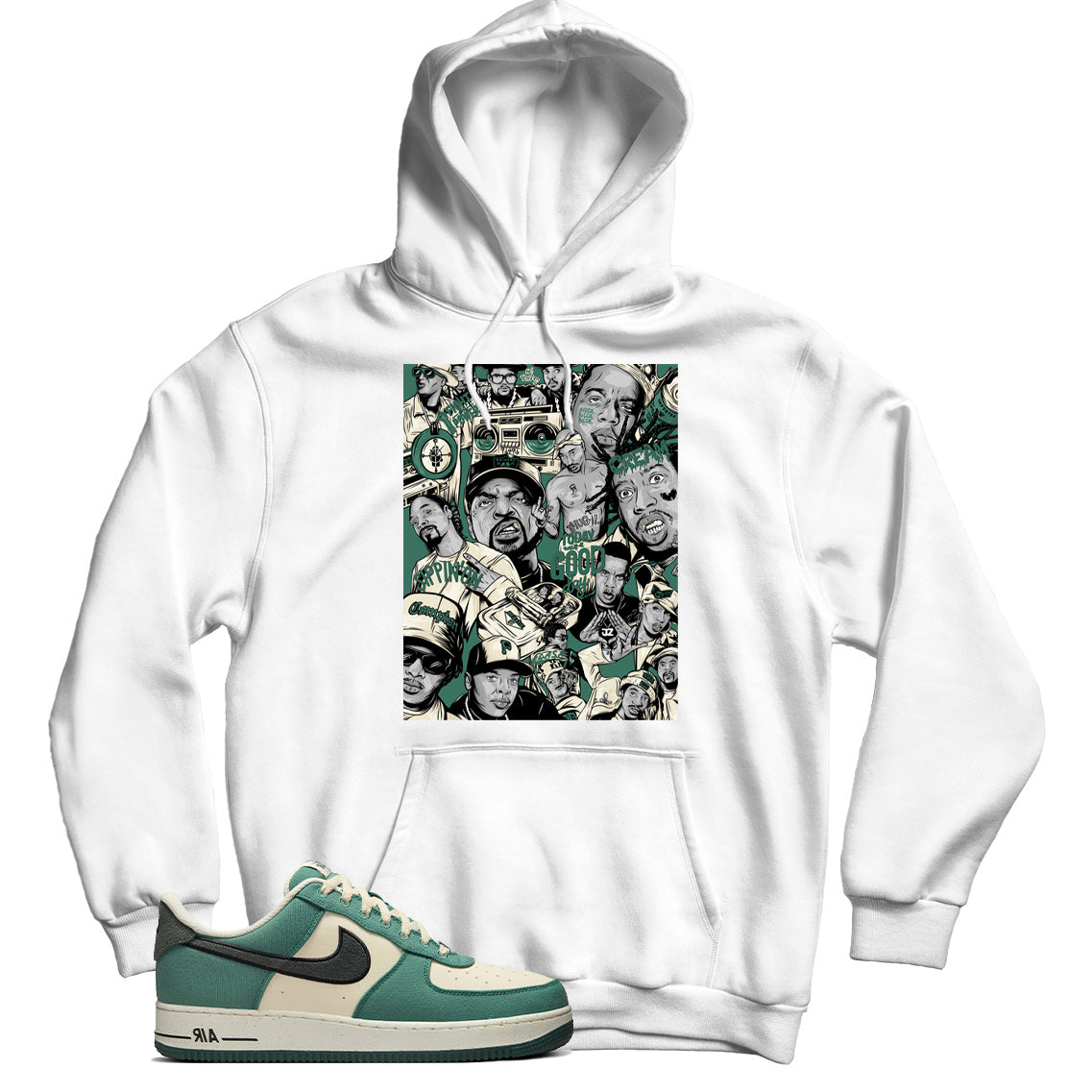 Hoodie Match Air Force 1 Low Notebook Doodle