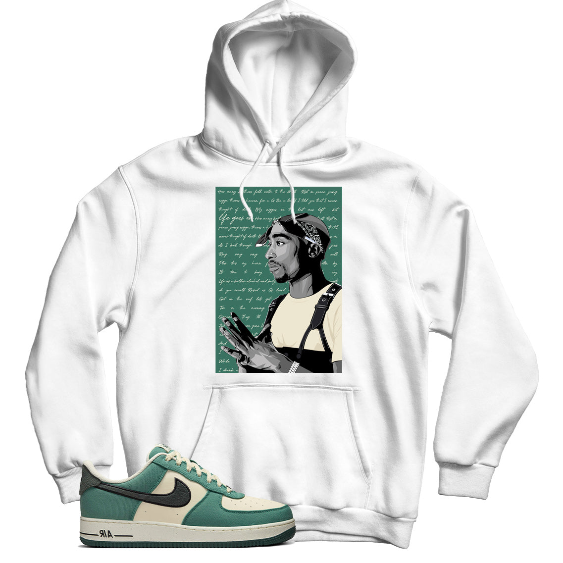 Air Force 1 Low Notebook Doodle hoodie