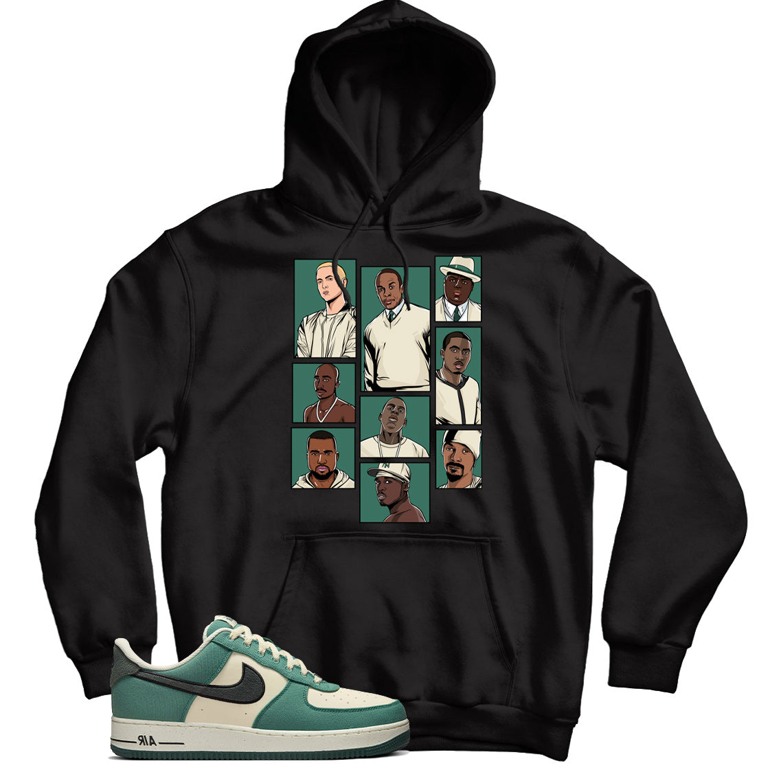 Air Force 1 Low Notebook Doodle hoodie