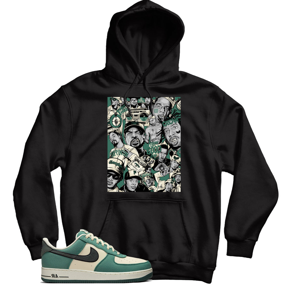 Air Force 1 Low Notebook Doodle hoodie