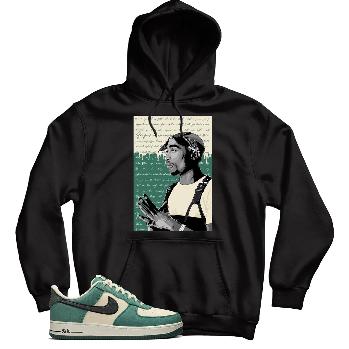 Air Force 1 Low Notebook Doodle hoodie