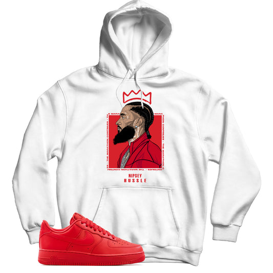 Air Force 1 Low Triple Red hoodie