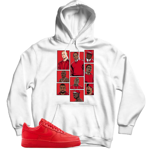 Air Force 1 Low Triple Red hoodie