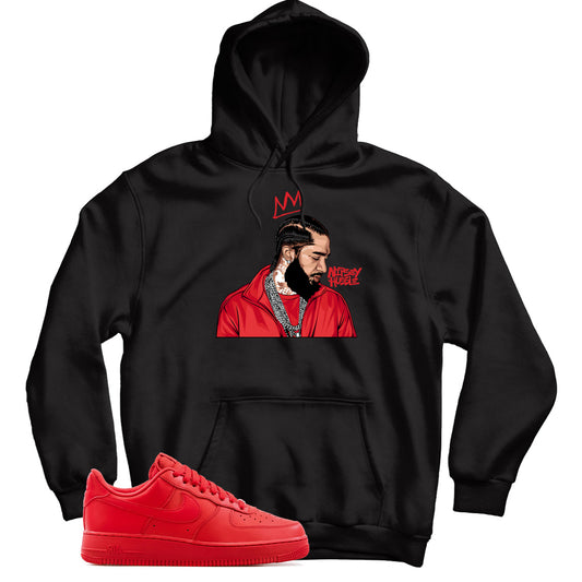 Air Force 1 Low Triple Red hoodie