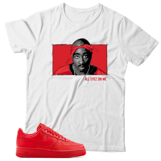 Air Force 1 Low University Triple Red Shirt