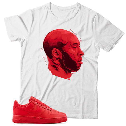 Air Force 1 Low Triple Red Shirt