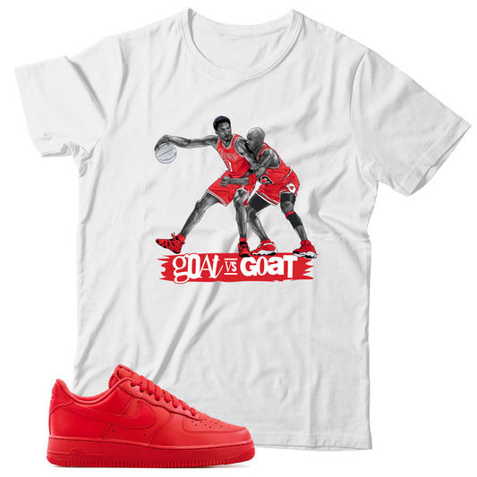 Air Force 1 Low Triple Red Shirt
