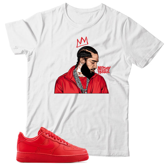 Air Force 1 Low Triple Red Shirt