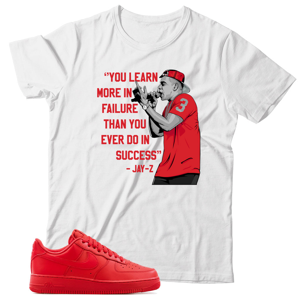 Air Force 1 Low University Triple Red Shirt