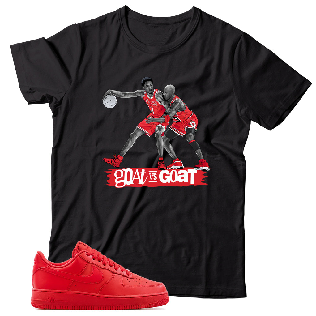 Air Force 1 Low Triple Red Shirt