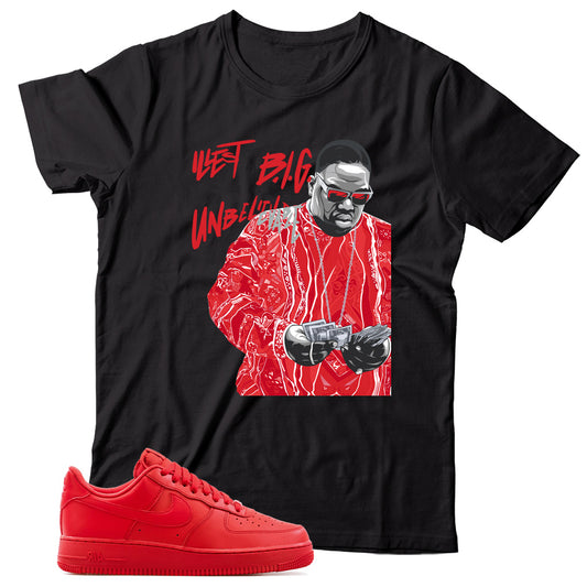 Air Force 1 Low University Triple Red Shirt