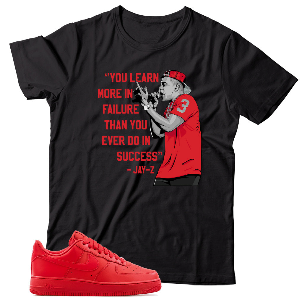 Air Force 1 Low University Triple Red Shirt