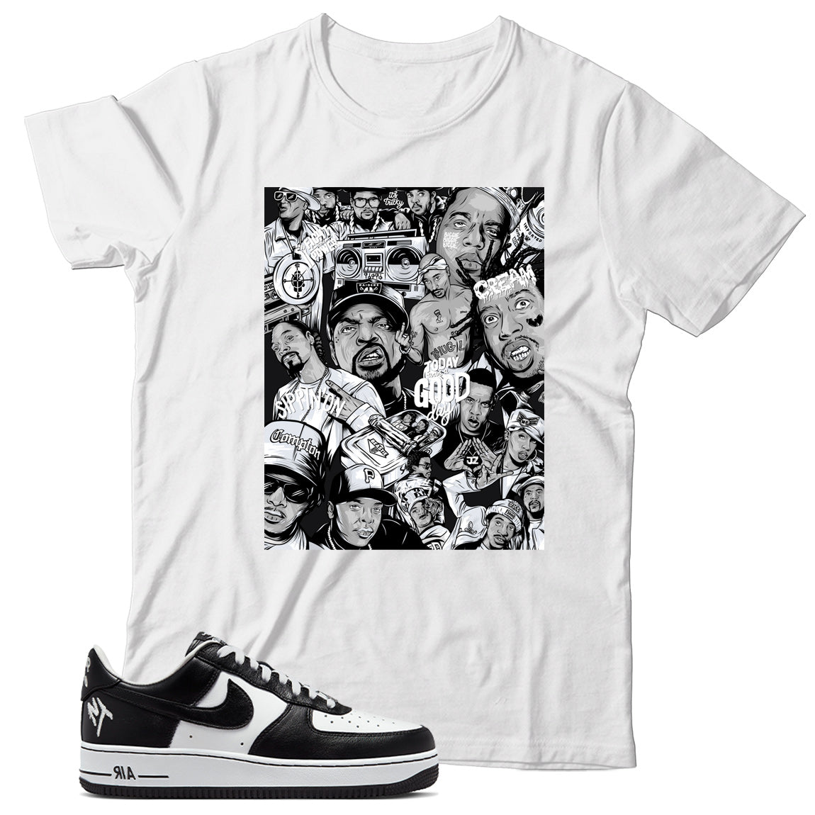 Air Force 1 Low Terror Squad shirt