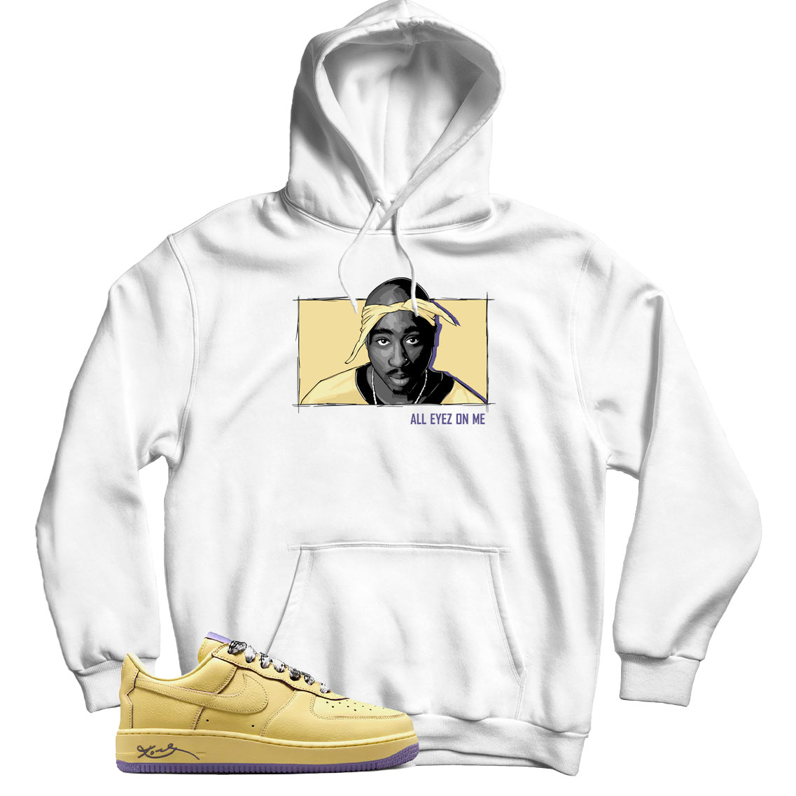 Kobe Bryant x Air Force 1 Low Protro Mamba Mentality hoodie