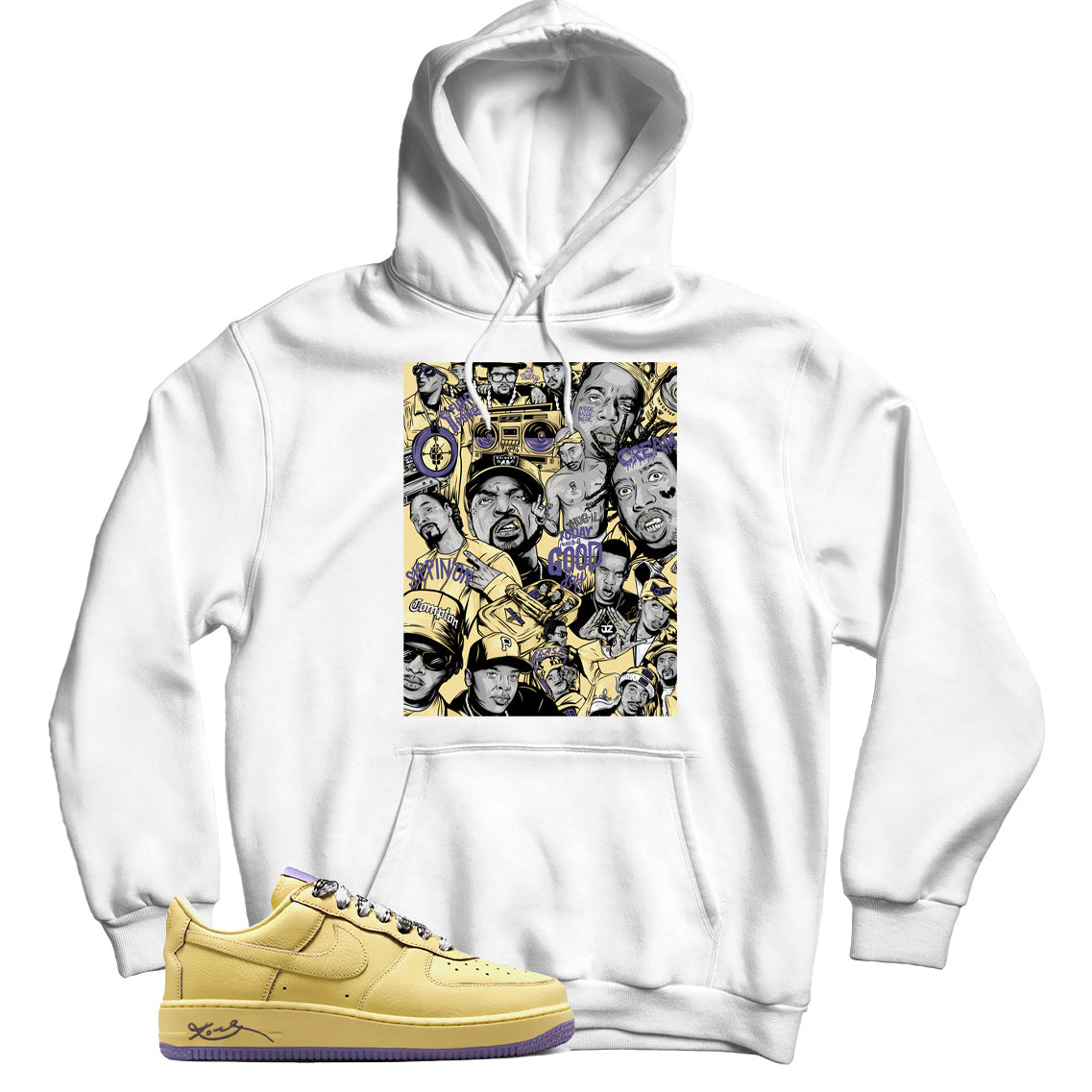 Air Force 1 Low Kobe Bryant Mamba hoodie