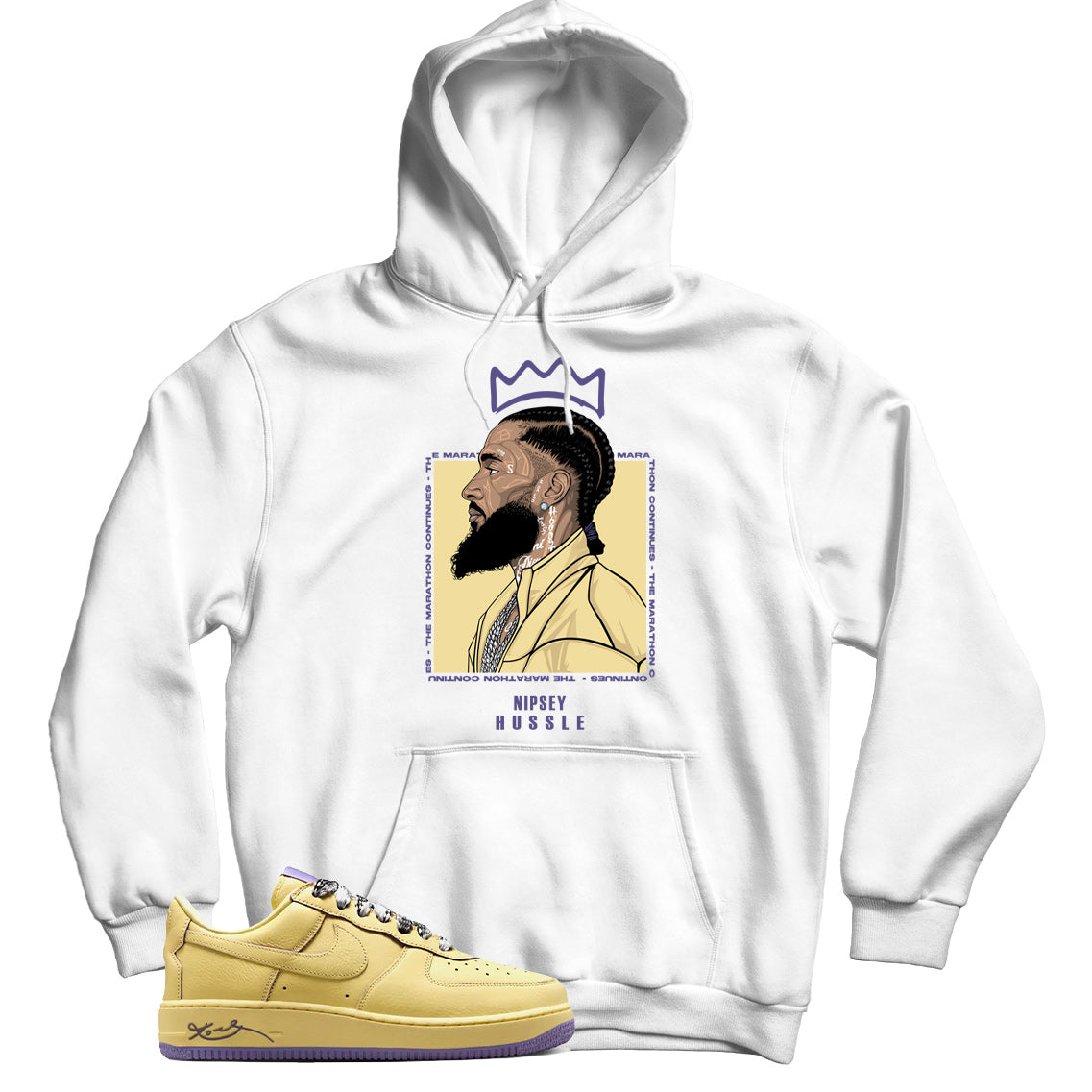Air Force 1 Low Kobe Bryant Mamba hoodie