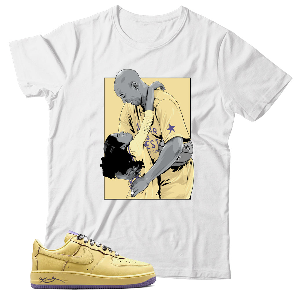 Air Force 1 Low Kobe Bryant Mamba shirt