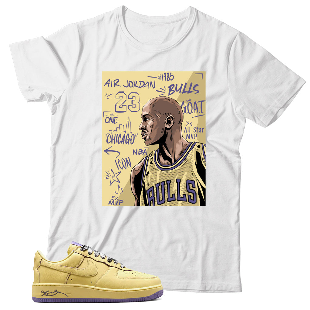 Air Force 1 Low Kobe Bryant Mamba shirt