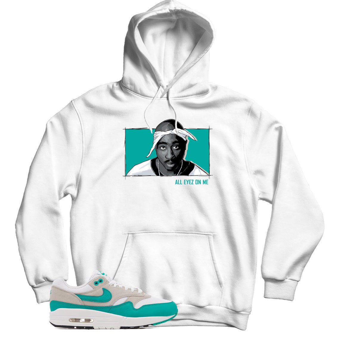 Air Max 1 Clear Jade hoodie