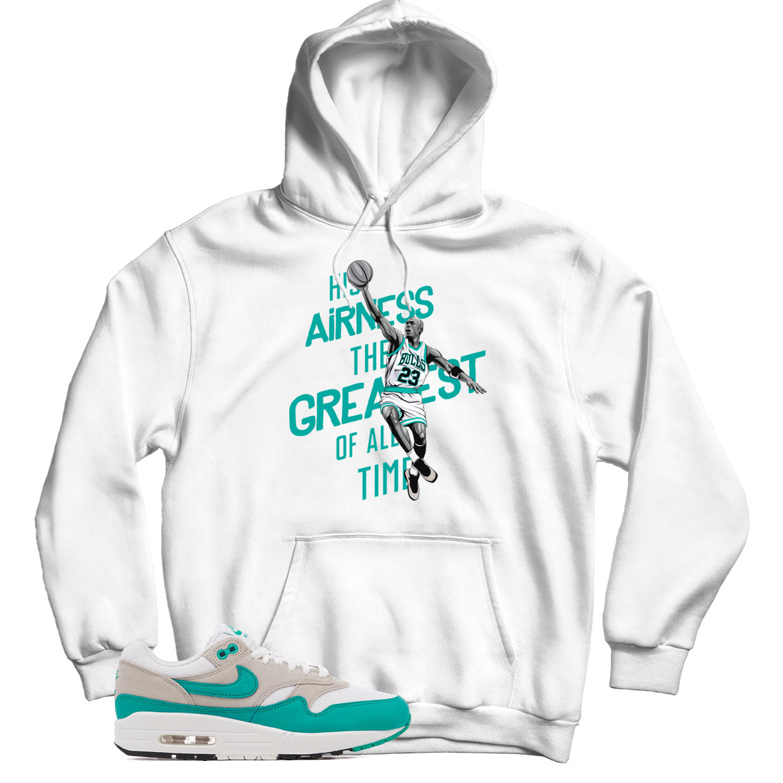 Air Max 1 Clear Jade hoodie