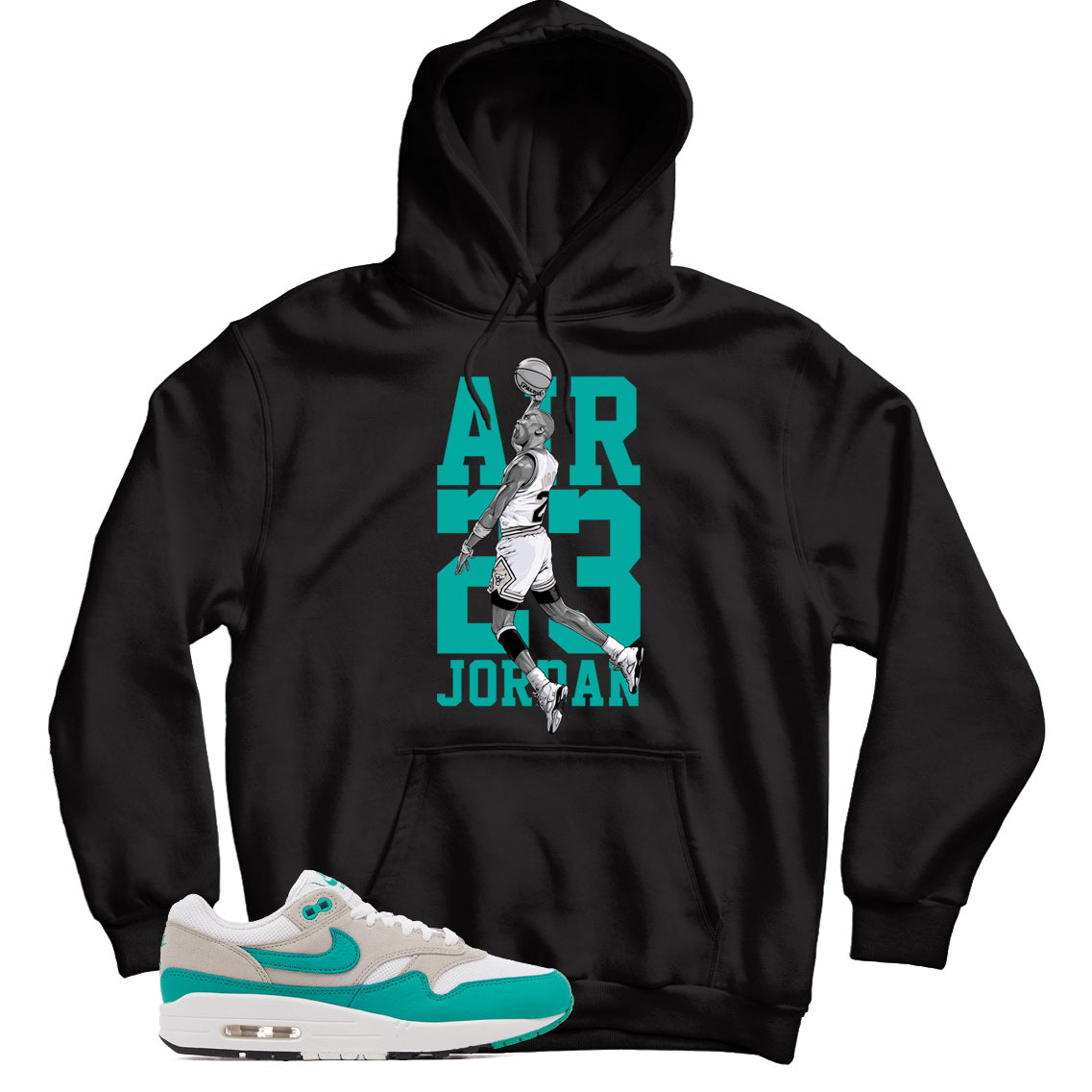 Air Max 1 Clear Jade hoodie