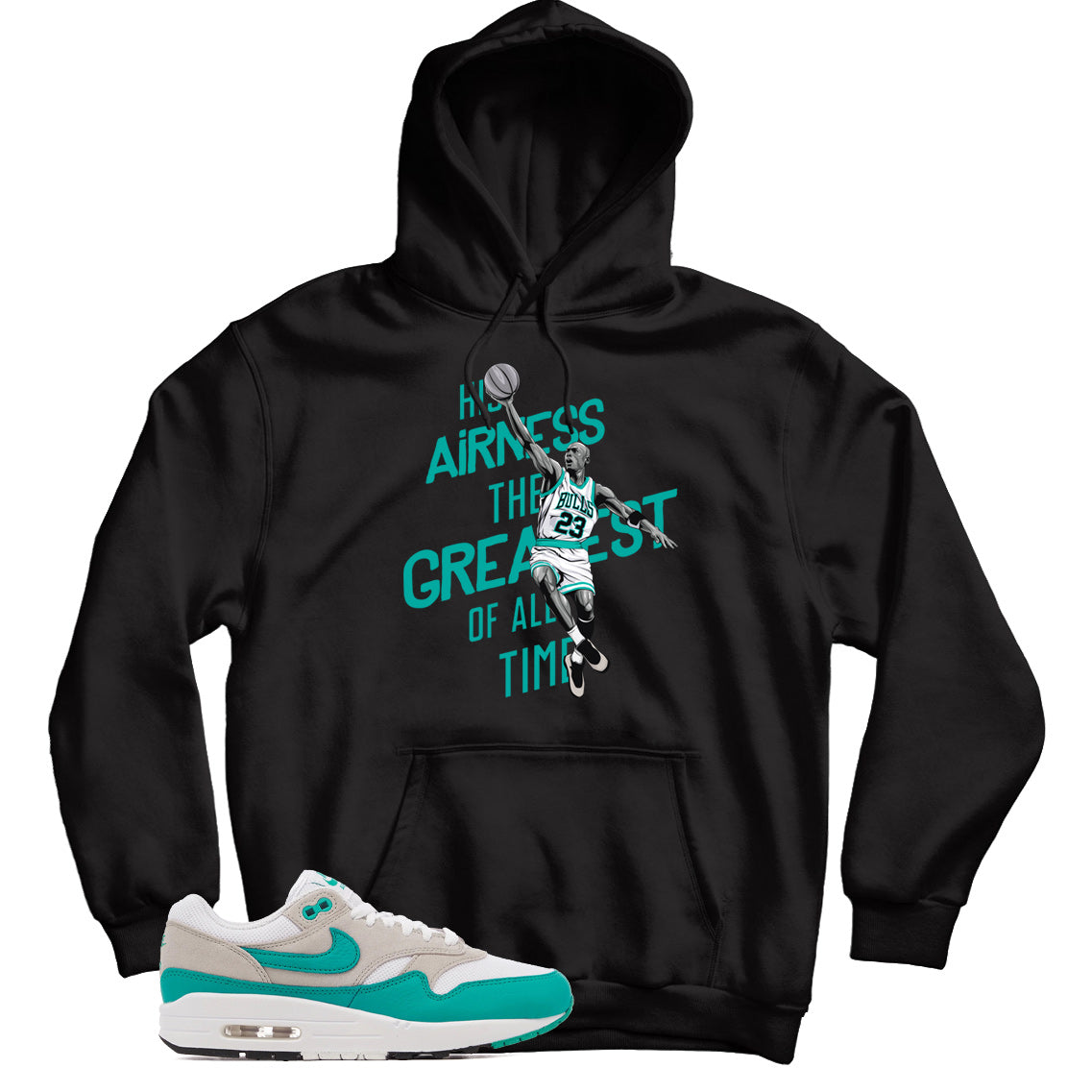 Air Max 1 Clear Jade hoodie