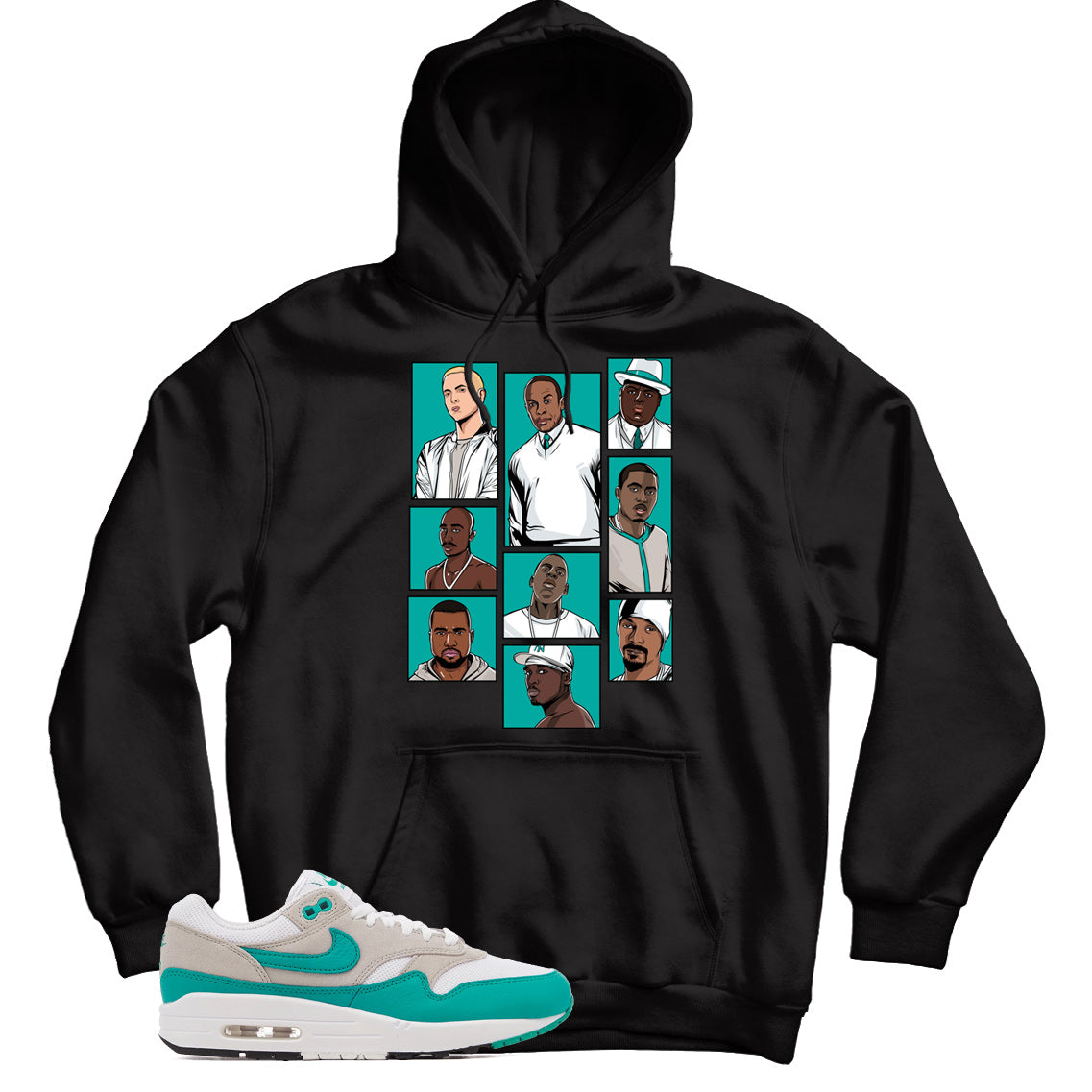 Air Max 1 Clear Jade hoodie