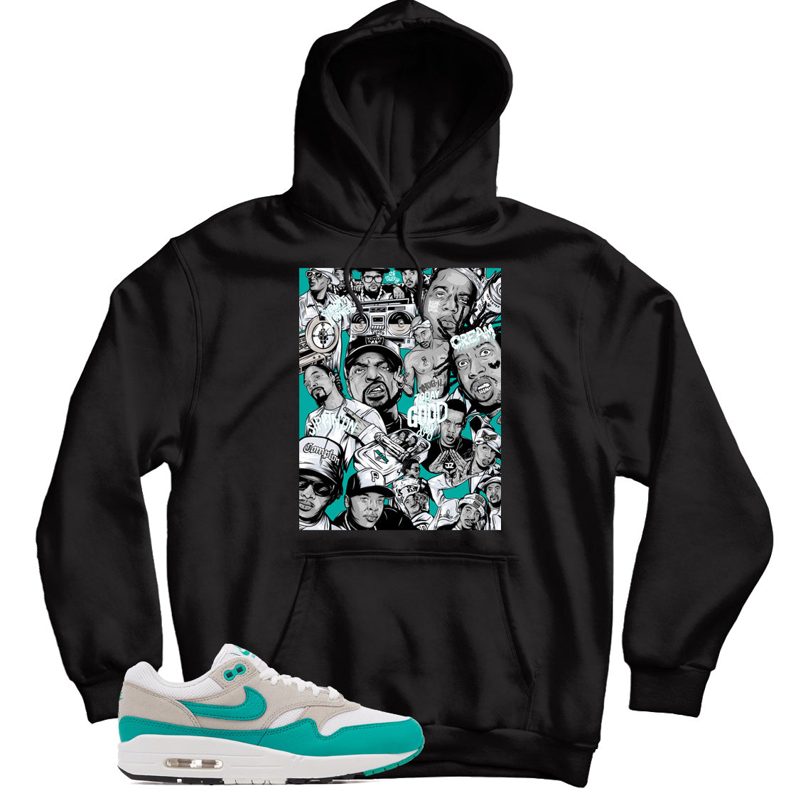 Air Max 1 Clear Jade hoodie