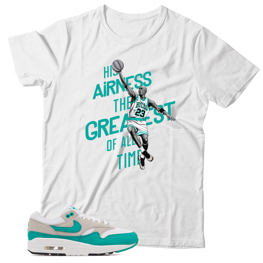 Air Max 1 Clear Jade shirt