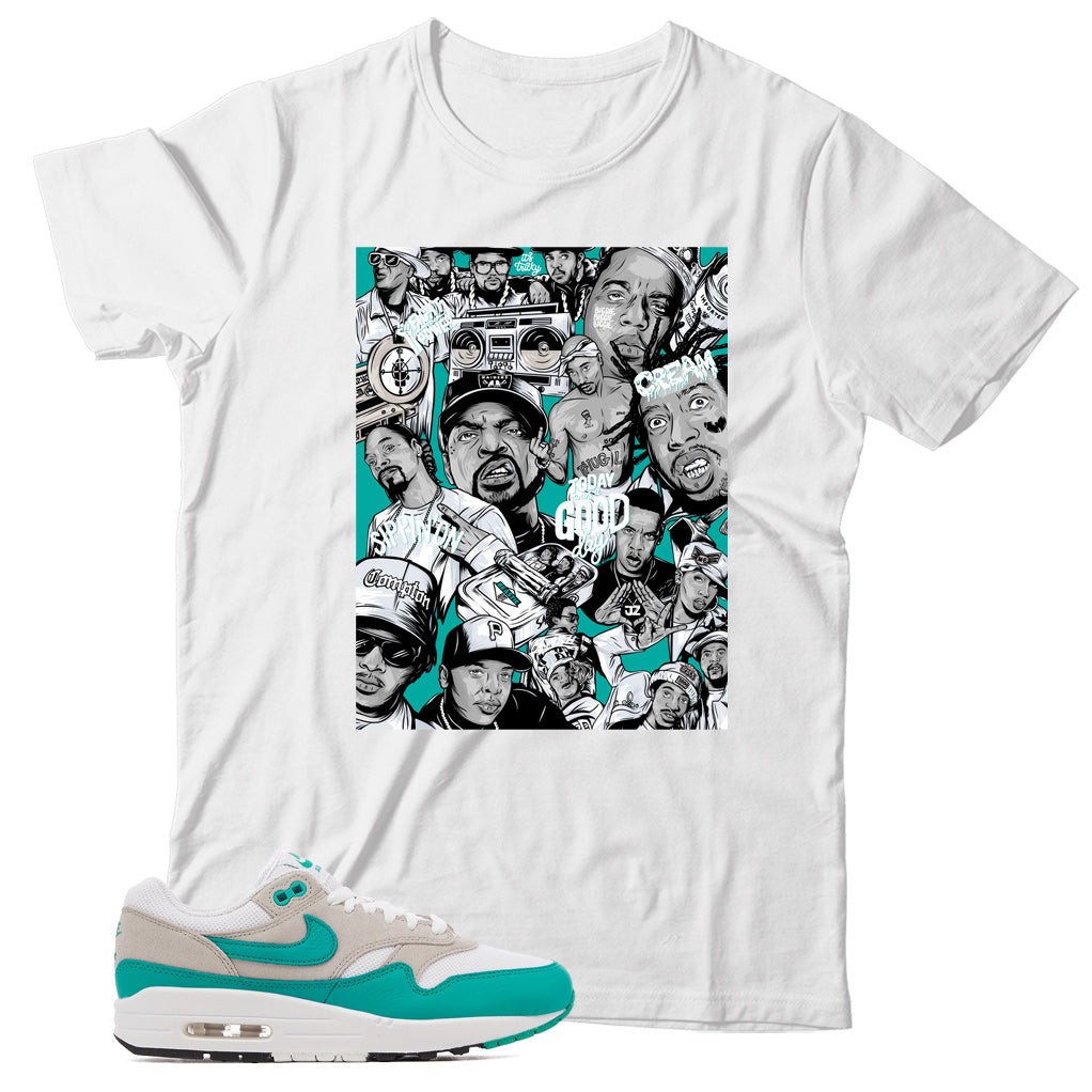 Air Max 1 Clear Jade shirt