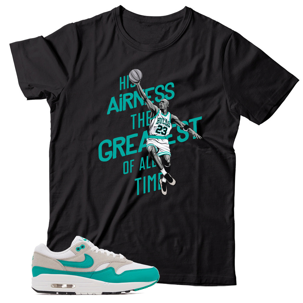 Air Max 1 Clear Jade shirt