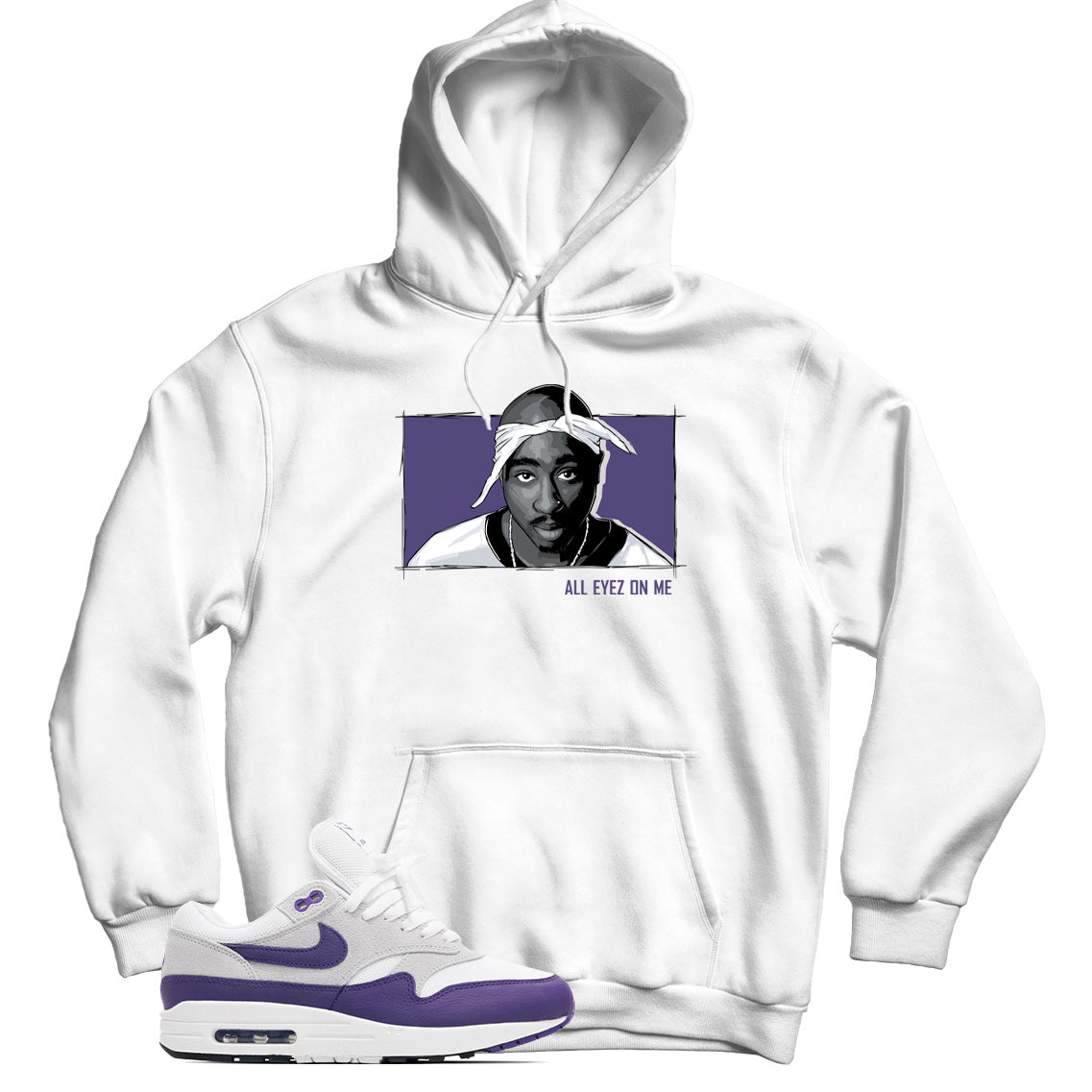 Hoodie Match Air Max 1 Field Purple