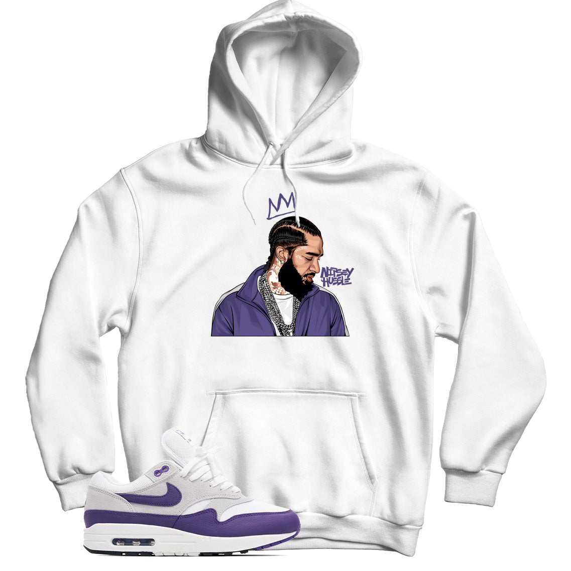 Air Max 1 Field Purple hoodie