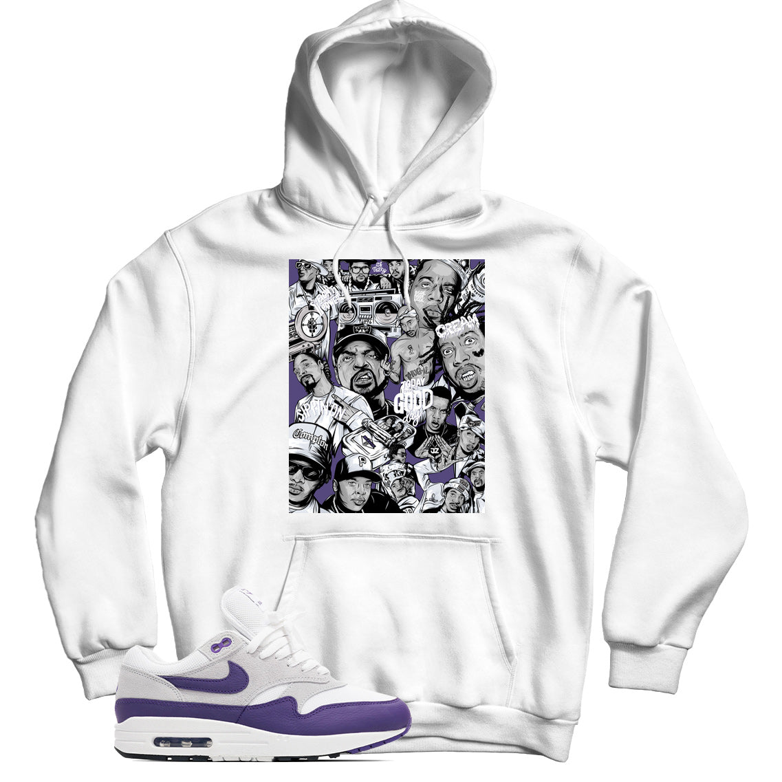 Air Max 1 Field Purple hoodie