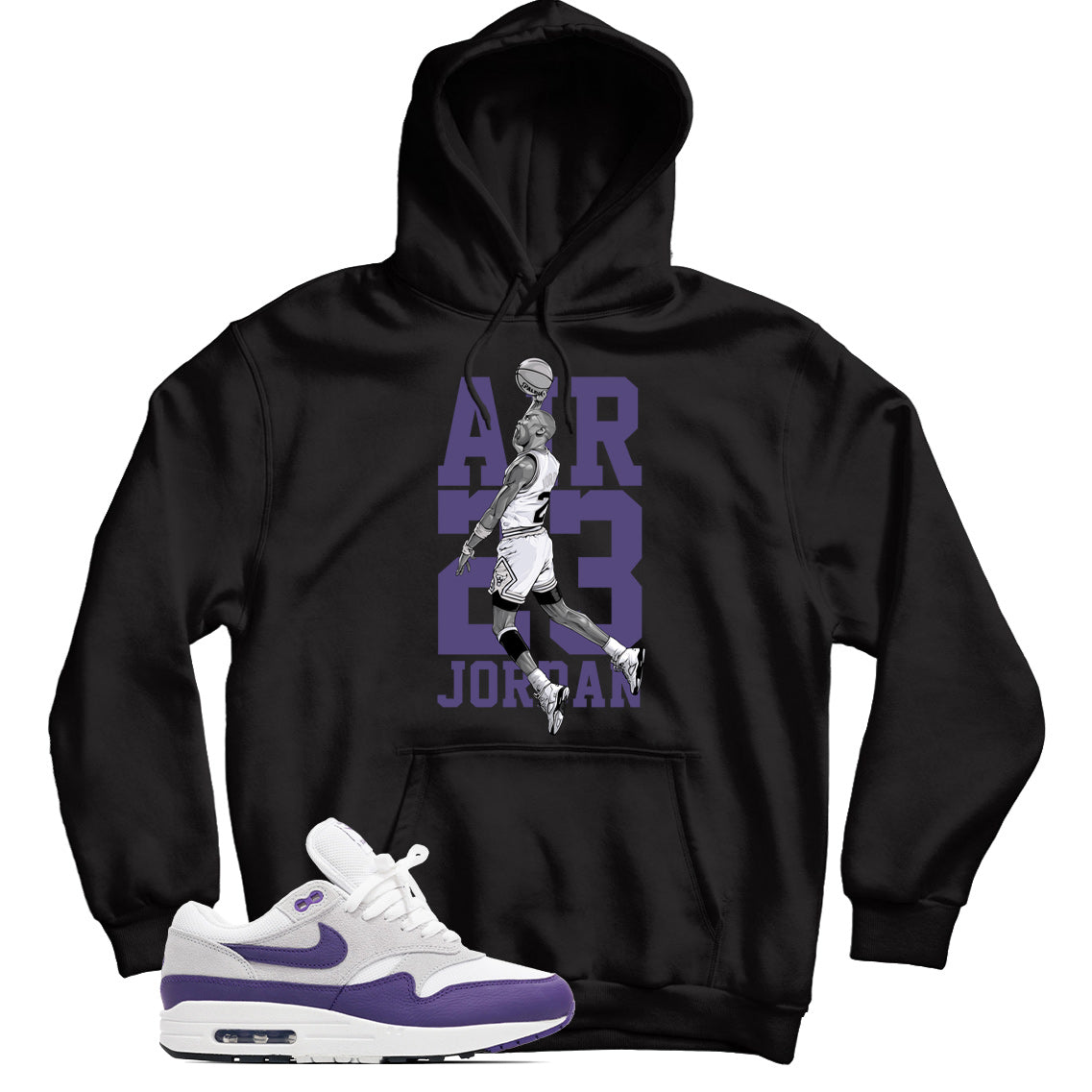 Air Max 1 Field Purple hoodie