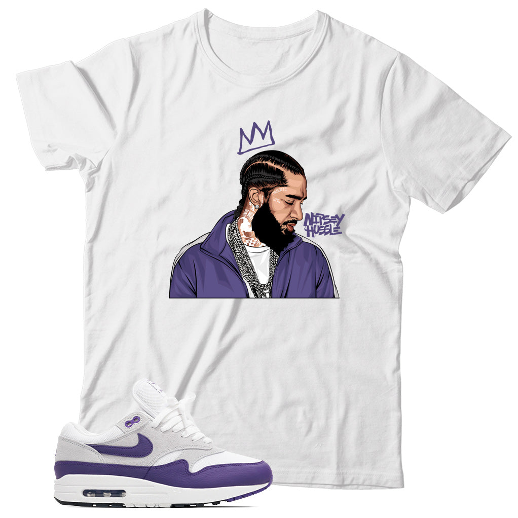 Air Max 1 Field Purple shirt