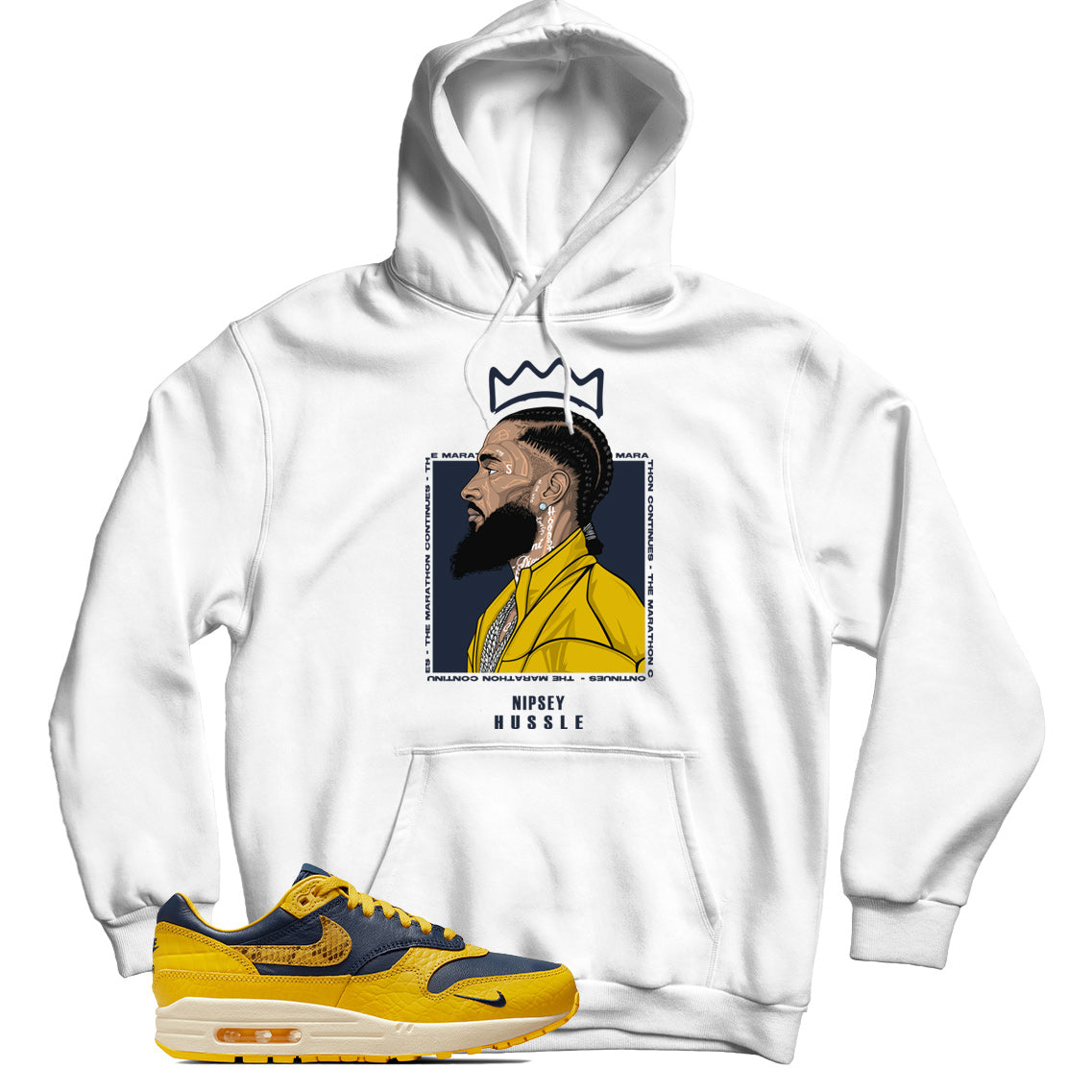 Air Max Michigan Navy hoodie