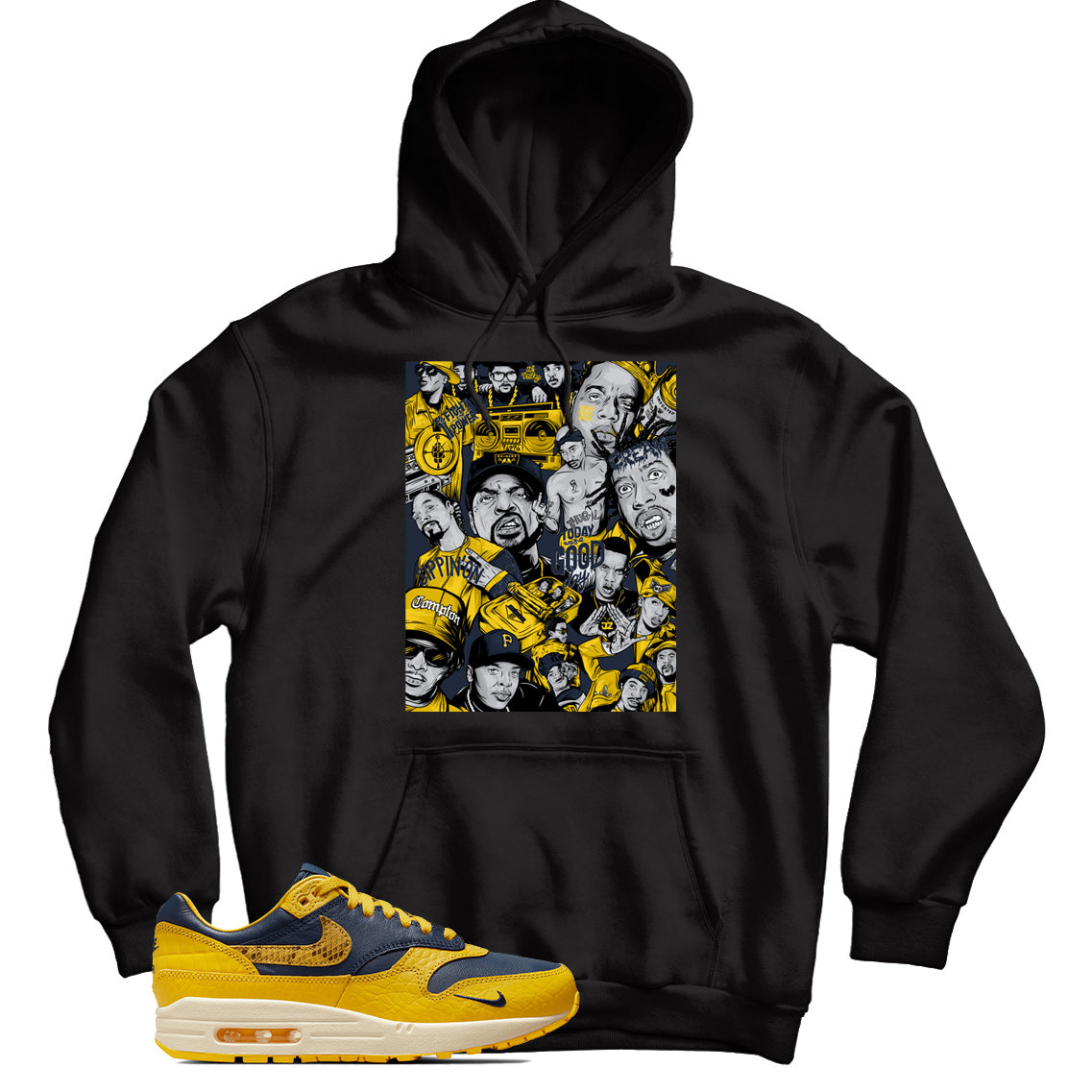 Air Max Michigan Navy hoodie