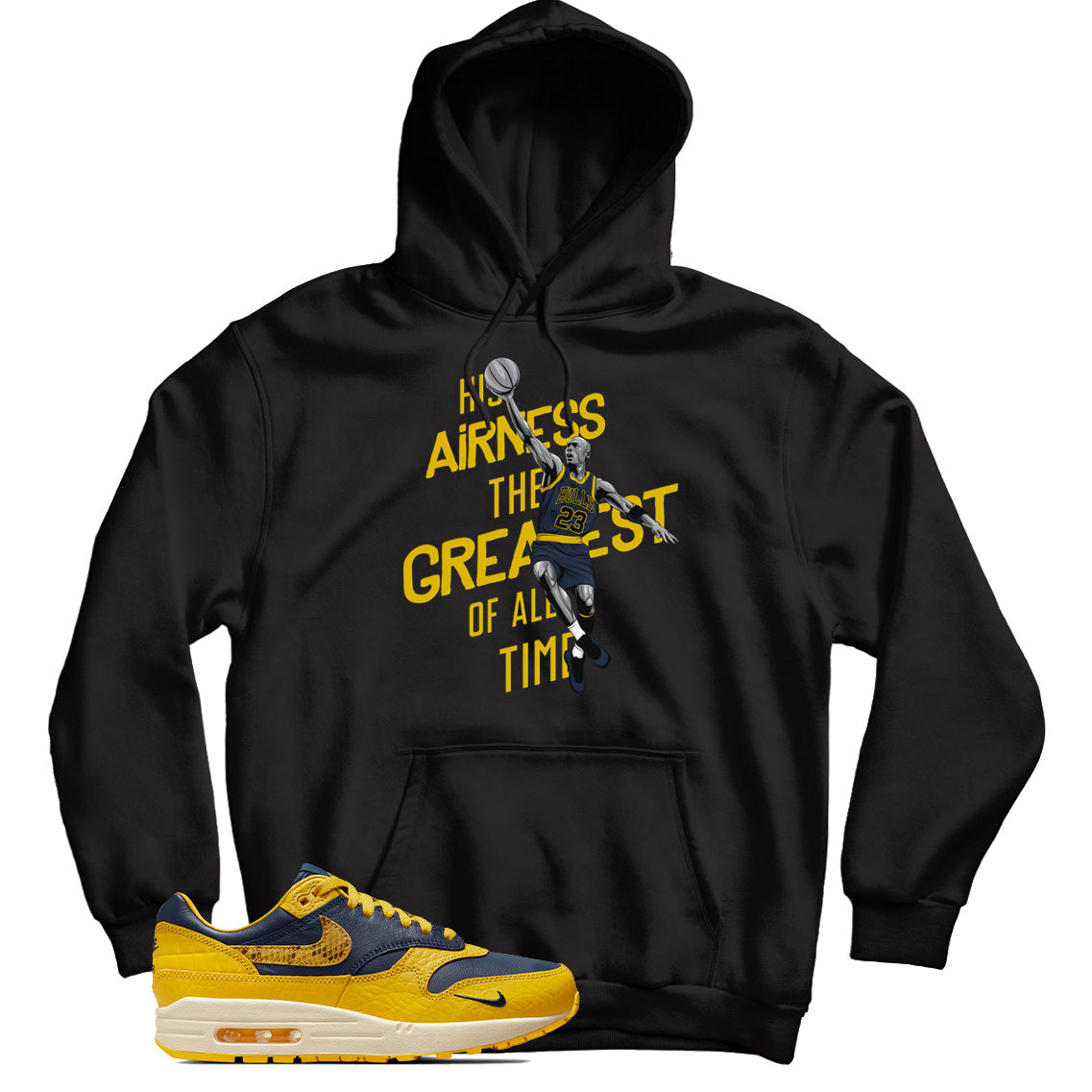 Air Max Tokyo 23 Yellow Navy hoodie