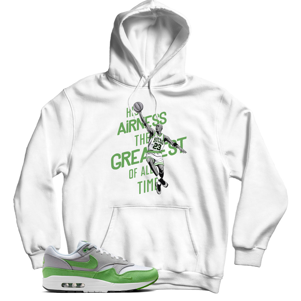 Air Max 1 Patta Chlorophyll hoodie