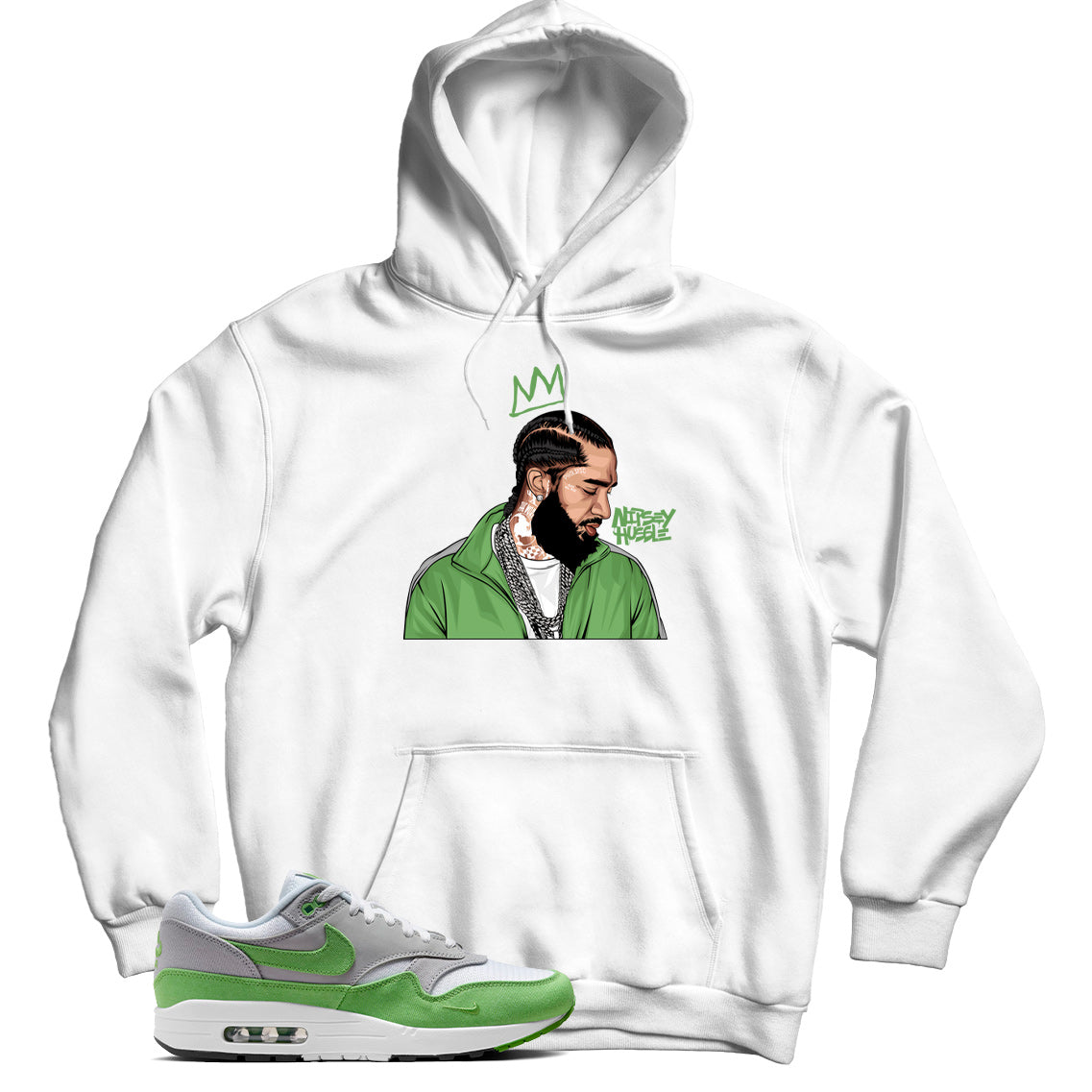 Air Max 1 Patta Chlorophyll hoodie