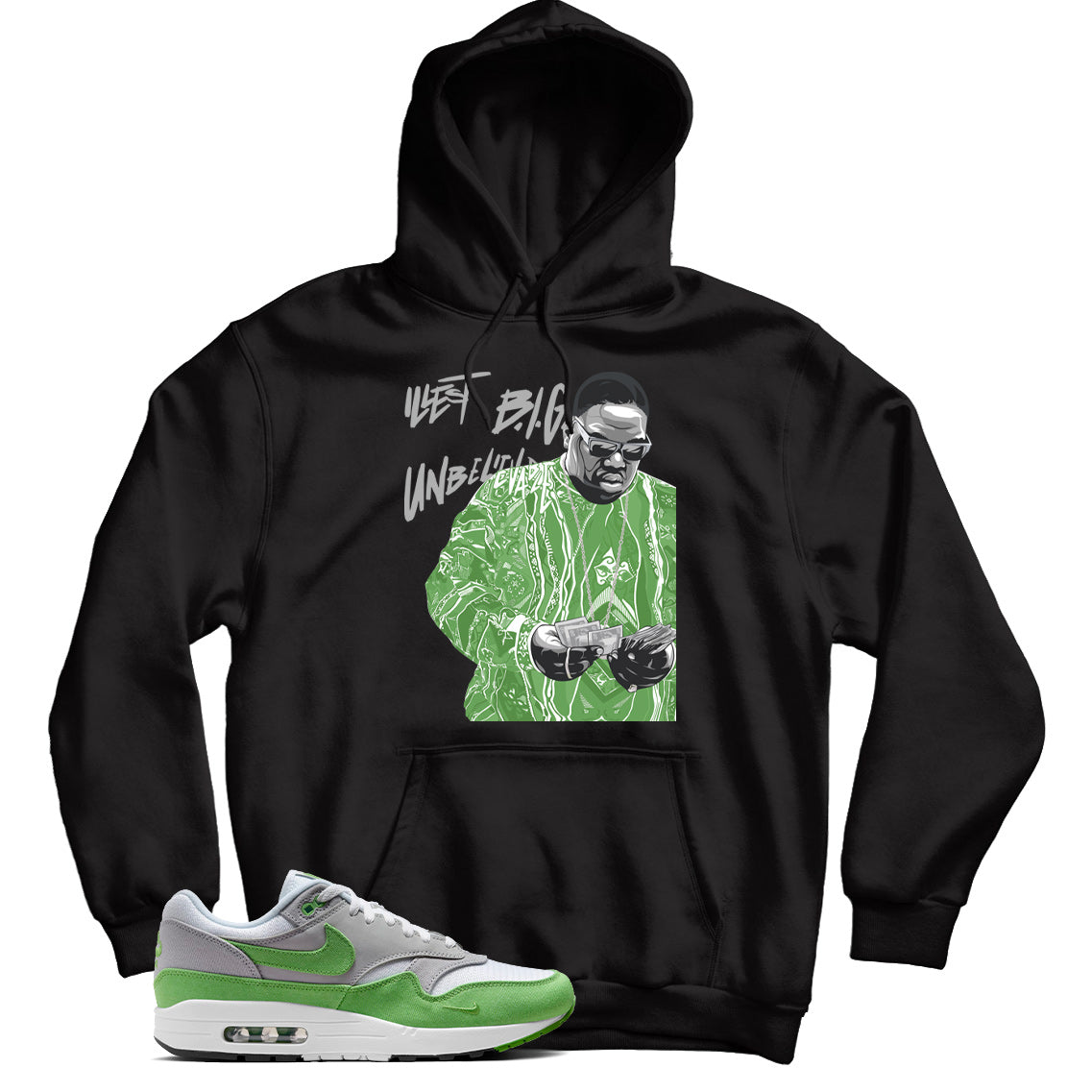 Air Max 1 Patta Chlorophyll hoodie