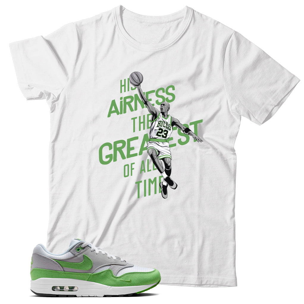 Air Max 1 Patta Chlorophyll shirt