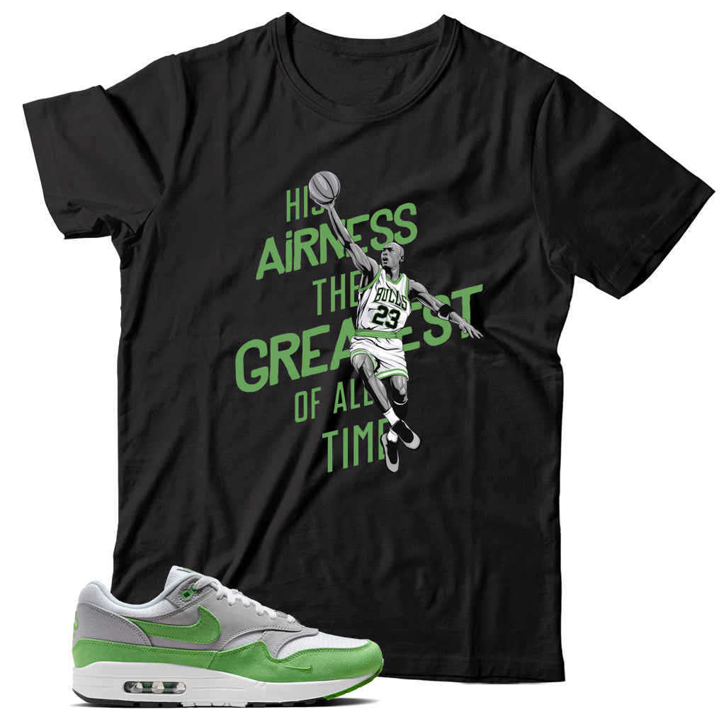 Air Max 1 Patta Chlorophyll shirt